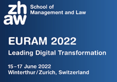 Zum Artikel "Nachhaltigkeit, Technologie, Patente und Investitionen: Proposal für ein Symposium beim European Academy of Management Annual Meeting (EURAM) 2022 angenommen"