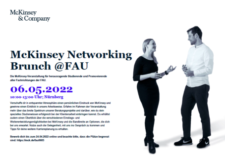Zum Artikel "Einladung zum McKinsey Networking Brunch"