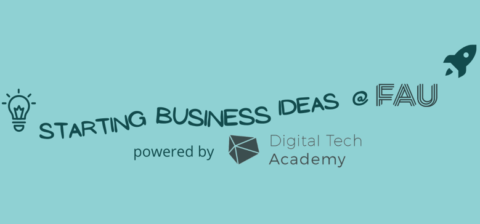 Logo Starting Business Ideas @ FAU